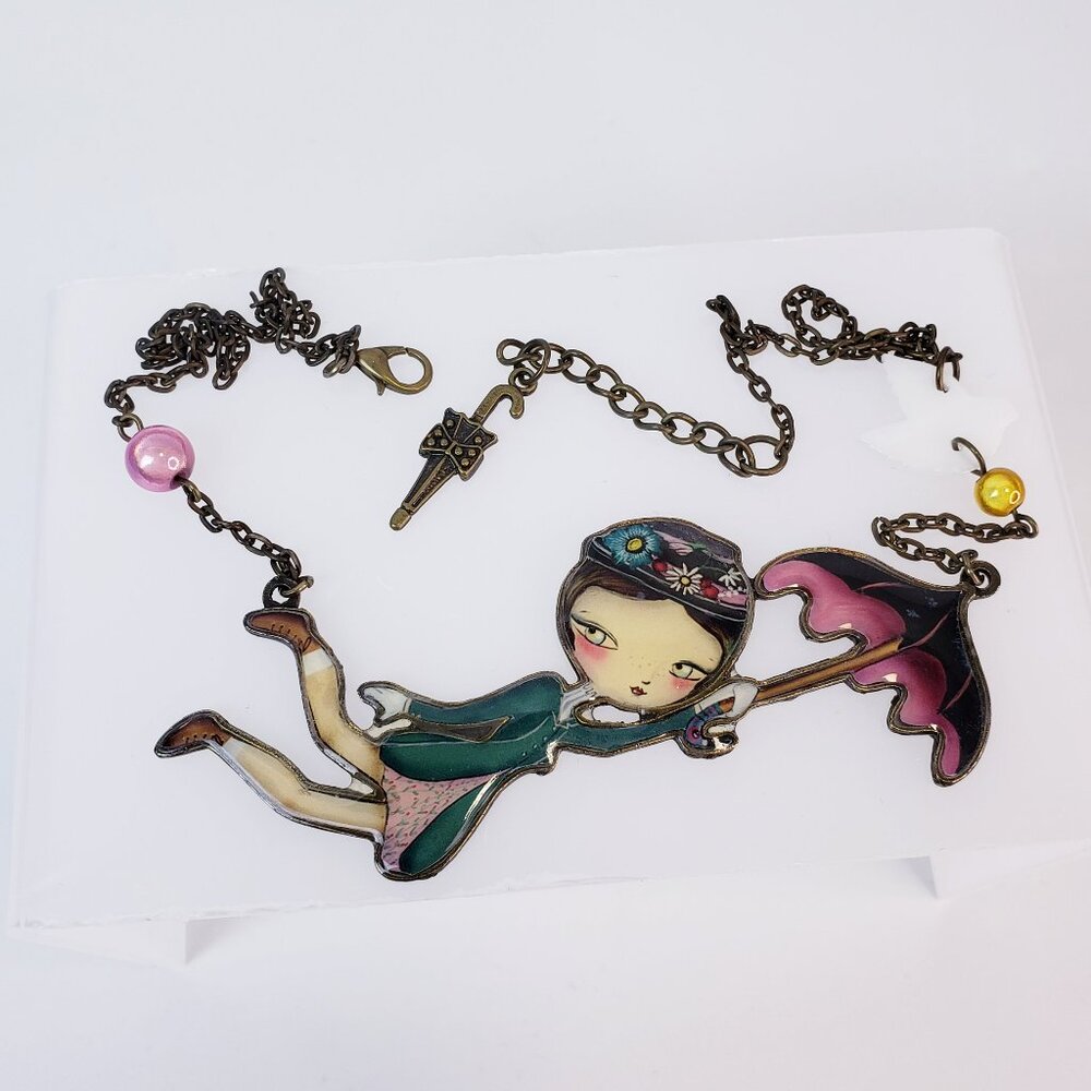 LaliBlue Mary Poppins Inspired Necklace ~ Handmade in Spain